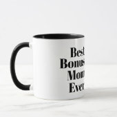 Mug Meilleur Bonus Maman Ever Stepmere cadeau 3 Photo  (Gauche)