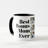 Mug Meilleur Bonus Maman Ever Stepmere cadeau 3 Photo  (Devant gauche)