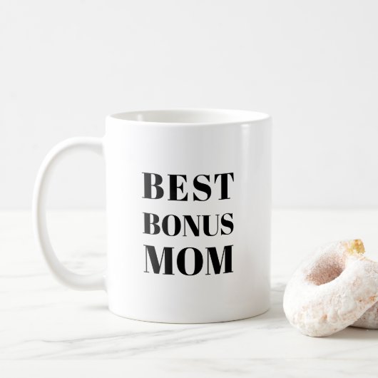 Mug Meilleur Bonus Maman Fête de la Mère ou anniversai (Avec donut)