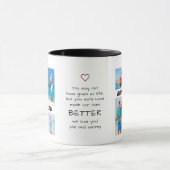 Mug Meilleur Bonus Papa Ever Stepdad 4 Fête des pères  (Centre)