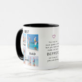Mug Meilleur Bonus Papa Ever Stepdad 4 Fête des pères  (Devant gauche)
