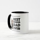 Mug Meilleur Bonus Papa Ever Stepdad Stepfather Cadeau (Devant gauche)