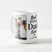 Mug Meilleur BONUS PÈRE Jamais Personnalisé 2 Étape Ph (Devant gauche)
