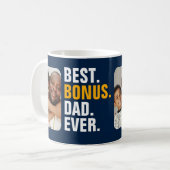 Mug Meilleur Bonus Personnalisé Papa Jamais Stepfather (Devant gauche)