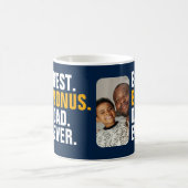 Mug Meilleur Bonus Personnalisé Papa Jamais Stepfather (Centre)