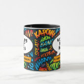 Mug Meilleur Boss Ever Fun Retro Comic Livre Pop Art (Centre)