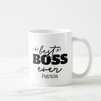 Mug Meilleur Boss jamais personnalisé