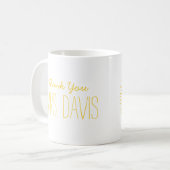 Mug Meilleur Boug personnalisé enseignant, Cadeau pers (Devant gauche)