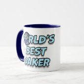 Mug Meilleur boulanger du monde (Devant gauche)