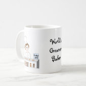Mug Meilleur Boulanger du Monde (Devant gauche)
