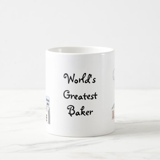 Mug Meilleur Boulanger du Monde (Centre)