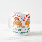 Mug Meilleur Bowling Jésus Bowling Chrétien (Devant gauche)