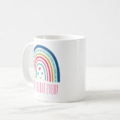 Mug Meilleur Bubbie Jamais Arc-en-ciel (Devant gauche)