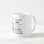 Mug Meilleur cadeau à la femme (Devant droit)