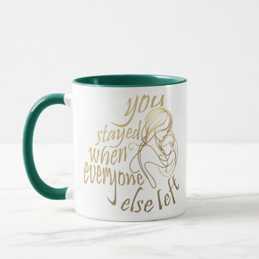 Mug Meilleur cadeau à la mère — pour les anniversaires (Gauche)