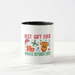 Mug Meilleur Cadeau Arrive en Octobre 2026 Noël Couple