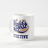 Mug Meilleur cadeau de l'inspecteur Worlds (Devant gauche)