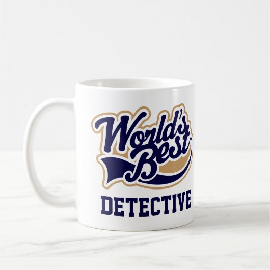 Mug Meilleur cadeau de l'inspecteur Worlds (Gauche)