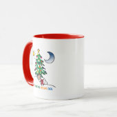 Mug Meilleur cadeau de Noël (Devant gauche)
