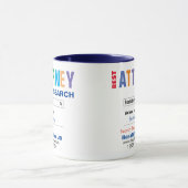 Mug Meilleur cadeau de procureur (Centre)