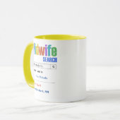 Mug Meilleur cadeau de sage-femme sur mesure (Devant gauche)