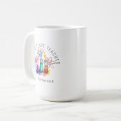 Mug Meilleur cadeau d'enseignant en sciences (Devant gauche)