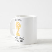 Mug Meilleur cadeau papa de Pickleball dans le monde d (Devant gauche)