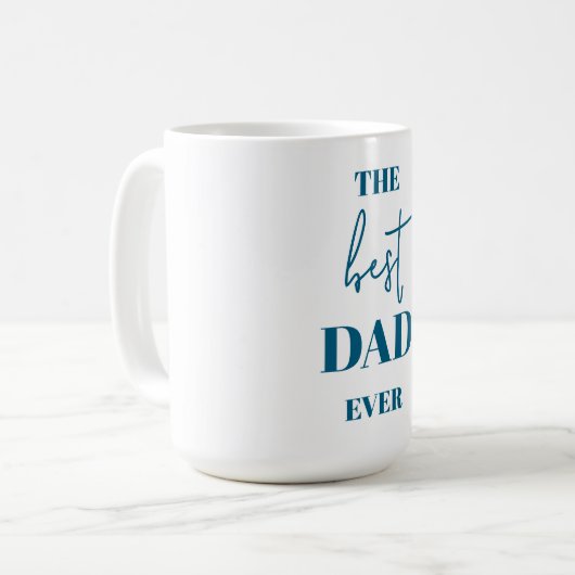 Mug Meilleur cadeau Papa Ever - (Devant gauche)