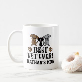 Mug Meilleur cadeau Vétérinaire jamais offert à un vét
