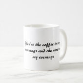 Mug Meilleur café d'amis (Devant droit)