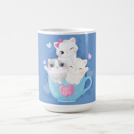Mug Meilleur café d'amis (Centre)