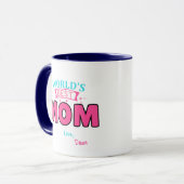 Mug Meilleur café maman au monde - Cadeau personnalisé (Devant gauche)
