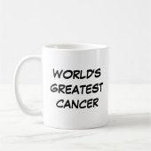 Mug "Meilleur Cancer du Monde" (Gauche)
