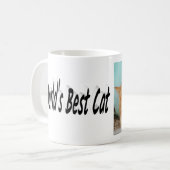 Mug Meilleur Cat Photo (Devant gauche)