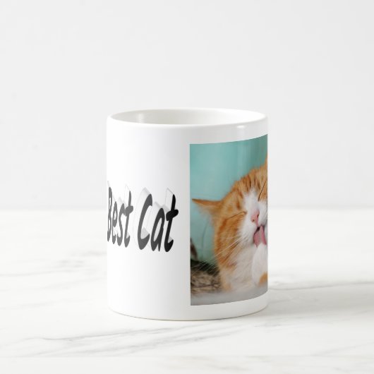 Mug Meilleur Cat Photo (Centre)