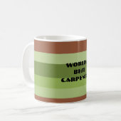 Mug Meilleur charpentier (Devant gauche)