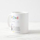 Mug Meilleur Chat Drôle Papa Jamais Résultats De Reche (Devant gauche)