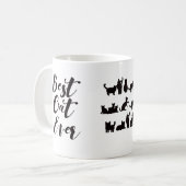 Mug Meilleur Chat Jamais, Cadeaux Amoureux de les chat (Devant gauche)