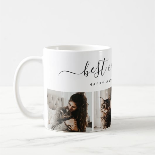 Mug Meilleur Chat Maman : Custom Mother's Day Photo de (Gauche)