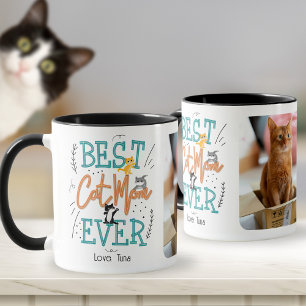 Mug Meilleur Chat Maman Ever 1 Photo Fête des mères