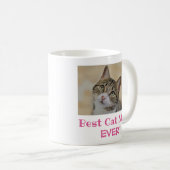 Mug Meilleur Chat Maman Ever Photo Animal Photo (Devant droit)