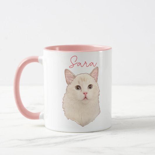 Mug Meilleur chat Maman Jamais Chat Cadeau de Noël per (Gauche)