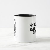 Mug Meilleur Chat Maman Jamais Tabby Chat Personnalisé (Centre)