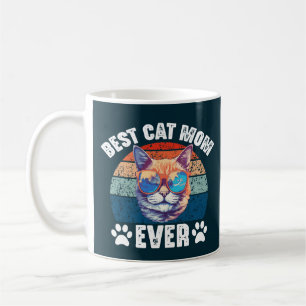 Mug Meilleur Chat Maman Jamais Vintage Funny Chats Amo