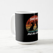 Mug Meilleur Chat Maman Jour des Mères Cadeau Drôle (Devant gauche)