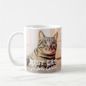 Mug Meilleur Chat Maman toujours moderne personnalisée (Gauche)