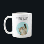 Mug Meilleur Chat Mondial Maman Personnalisé Drôle 2 P<br><div class="desc">Meilleur Chat du monde Maman Personnalisé Drôle 2 Animaux Photos Café Mug</div>
