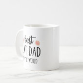 Mug Meilleur Chat Papa Dans Le Monde | Cadeau de Noël (Devant gauche)