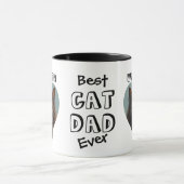 Mug Meilleur Chat Papa Personnalisé Animaux De Compagn (Centre)