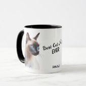 Mug Meilleur Chat Siamais Maman Jamais Muet (Devant gauche)